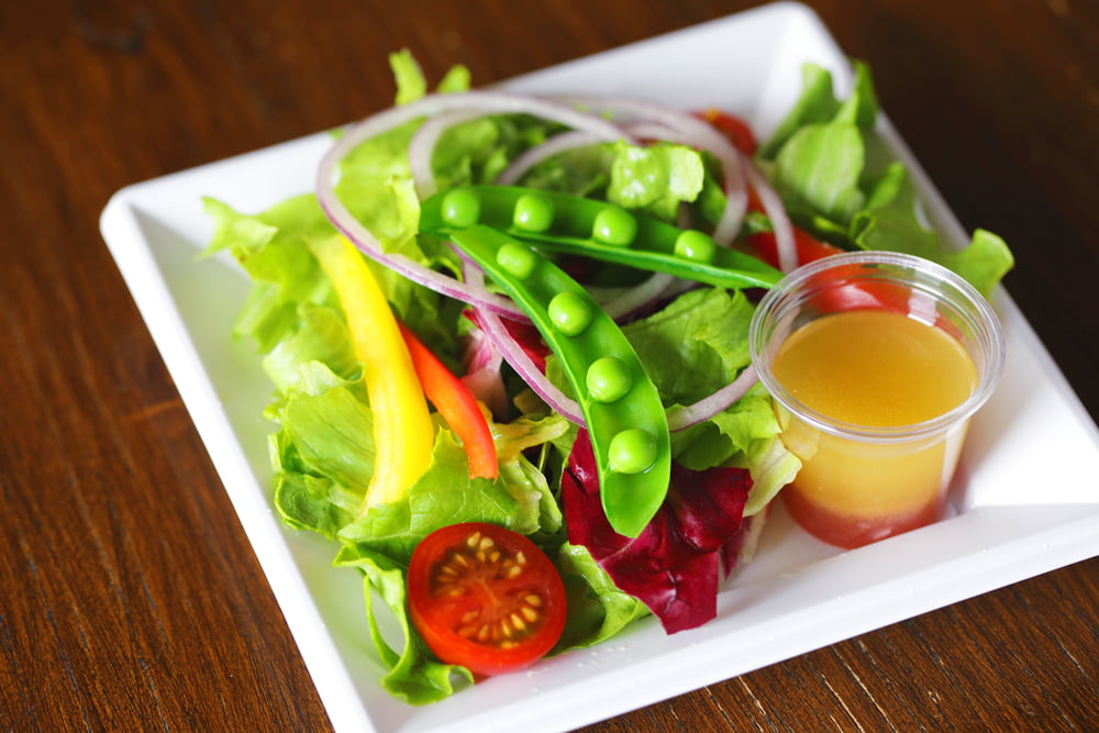 Karuizawa Monzen Yoshoku Fujiya Togo Menu Colorful Vegetable Salad