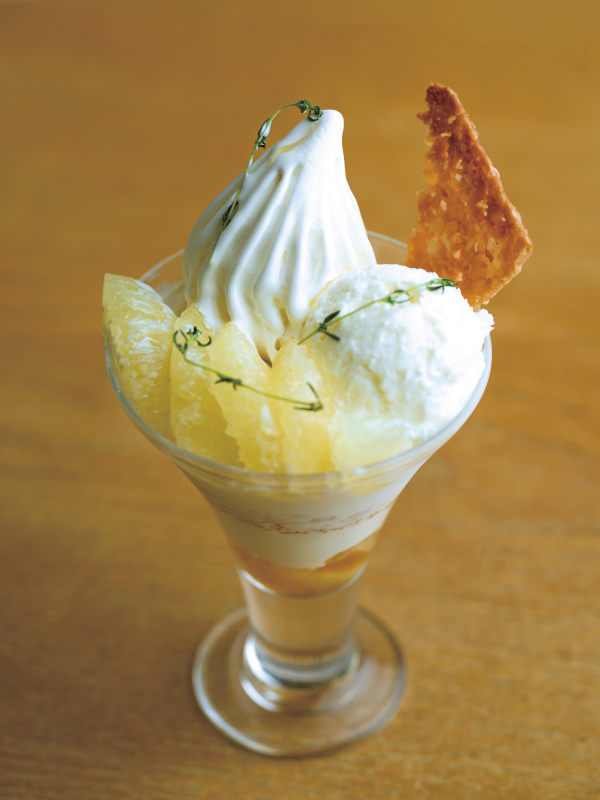 Grapefruit and Mascarpone Parfait
