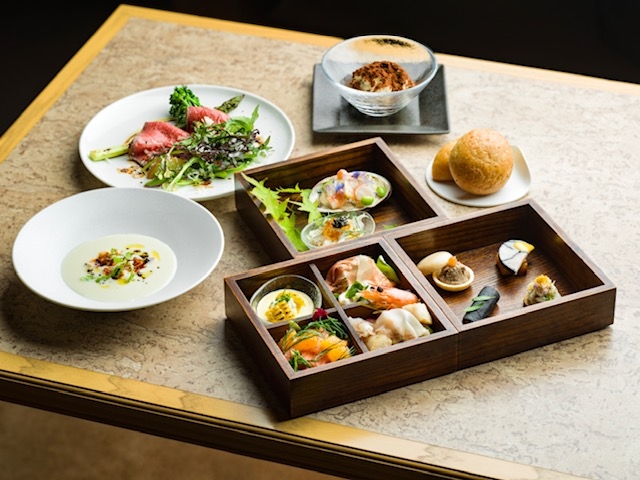 KOMORO HONJIN OMOYAが手掛けるイタリアンコース料理